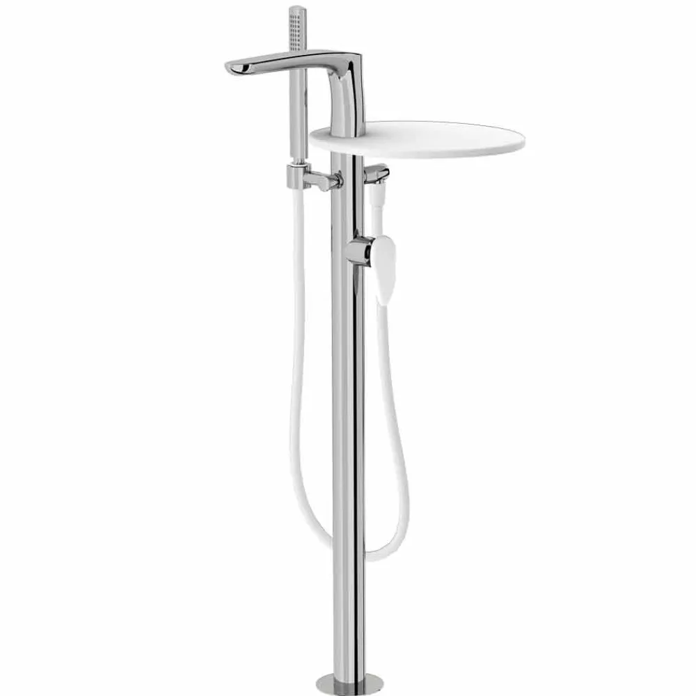 Viadurini Taps Badewannearmaturen-Badewanne Deck Mixer in Messing von Made Italy Design - Benello