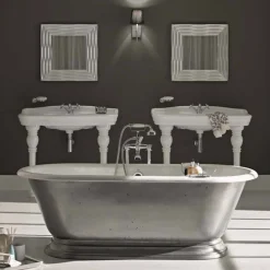 Viadurini Bathroom Freistehende Badewannen-Badewanne Freestanding in modernem Design Pierce