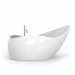 Viadurini Design Freistehende Badewannen-Badewanne in modernem Design Finger Food Made in Italy