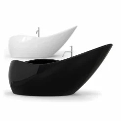 Viadurini Design Freistehende Badewannen-Badewanne in modernem Design Finger Food Made in Italy