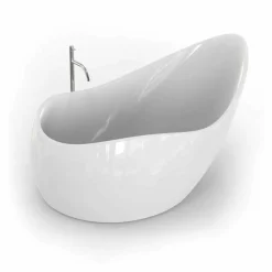 Viadurini Design Freistehende Badewannen-Badewanne in modernem Design Finger Food Made in Italy