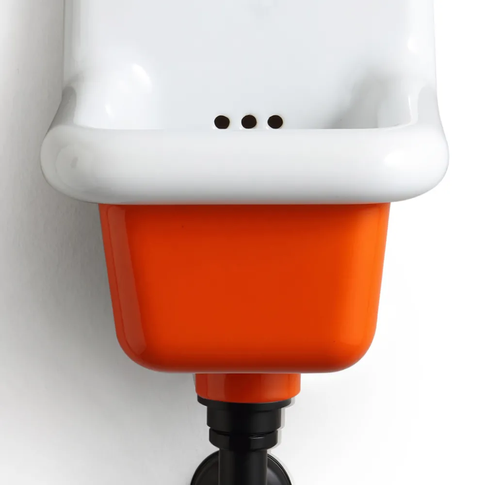 Viadurini Bathroom Vintage Waschbecken|Farbige Waschbecken-Badezimmer Waschbecken aus weißer und farbiger Keramik 26 cm Vintage Style - Jordan