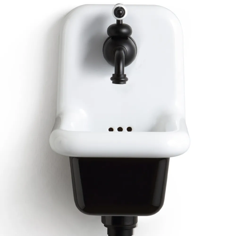 Viadurini Bathroom Vintage Waschbecken|Farbige Waschbecken-Badezimmer Waschbecken aus weißer und farbiger Keramik 26 cm Vintage Style - Jordan