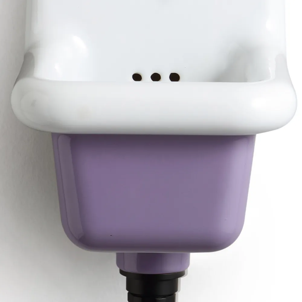 Viadurini Bathroom Vintage Waschbecken|Farbige Waschbecken-Badezimmer Waschbecken aus weißer und farbiger Keramik 26 cm Vintage Style - Jordan