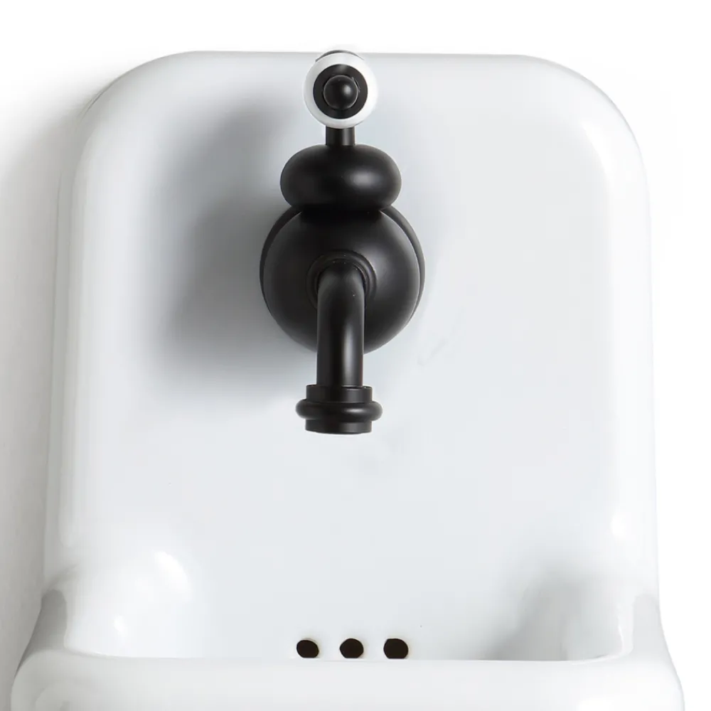 Viadurini Bathroom Vintage Waschbecken|Farbige Waschbecken-Badezimmer Waschbecken aus weißer und farbiger Keramik 26 cm Vintage Style - Jordan