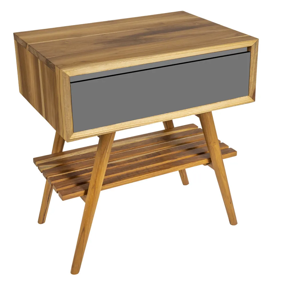 Viadurini Bathroom Badmöbel Stehend-Badezimmermöbel-Komposition mit Tonwaschbecken und Zubehör - Carolie