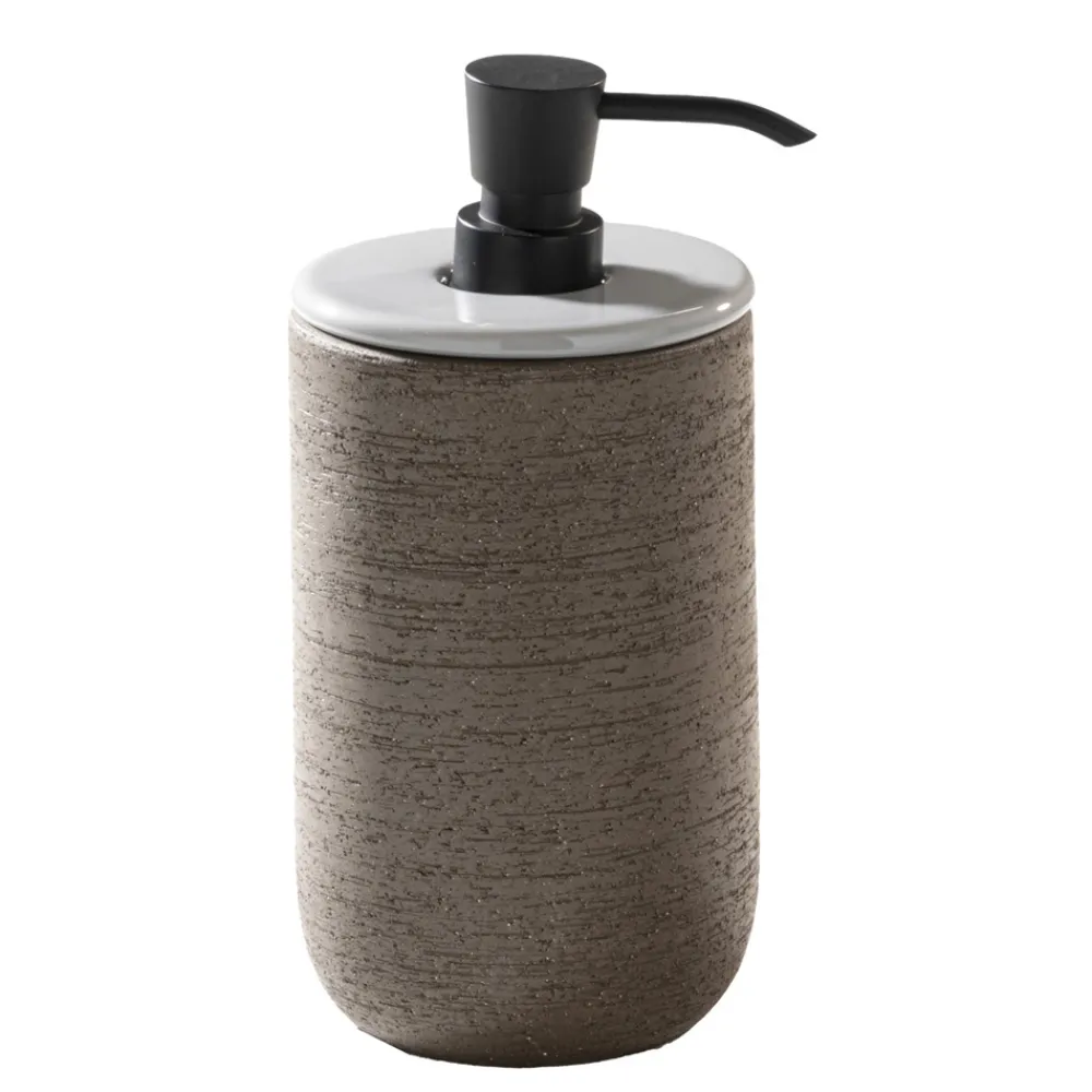 Viadurini Bathroom Badmöbel Stehend-Badezimmermöbel-Komposition mit Tonwaschbecken und Zubehör - Carolie