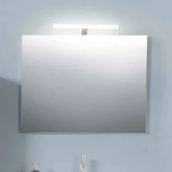 Viadurini Bathroom Badmöbel Hängend-Badezimmerschrank 90 cm, Wah Becken, Spiegel und Säule - Becky