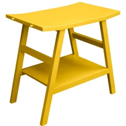 Viadurini Bathroom Badmöbel Stehend-Badezimmerschrank aus natürlichem Teakholz mit halb gebogener Platte und Haken - Crina