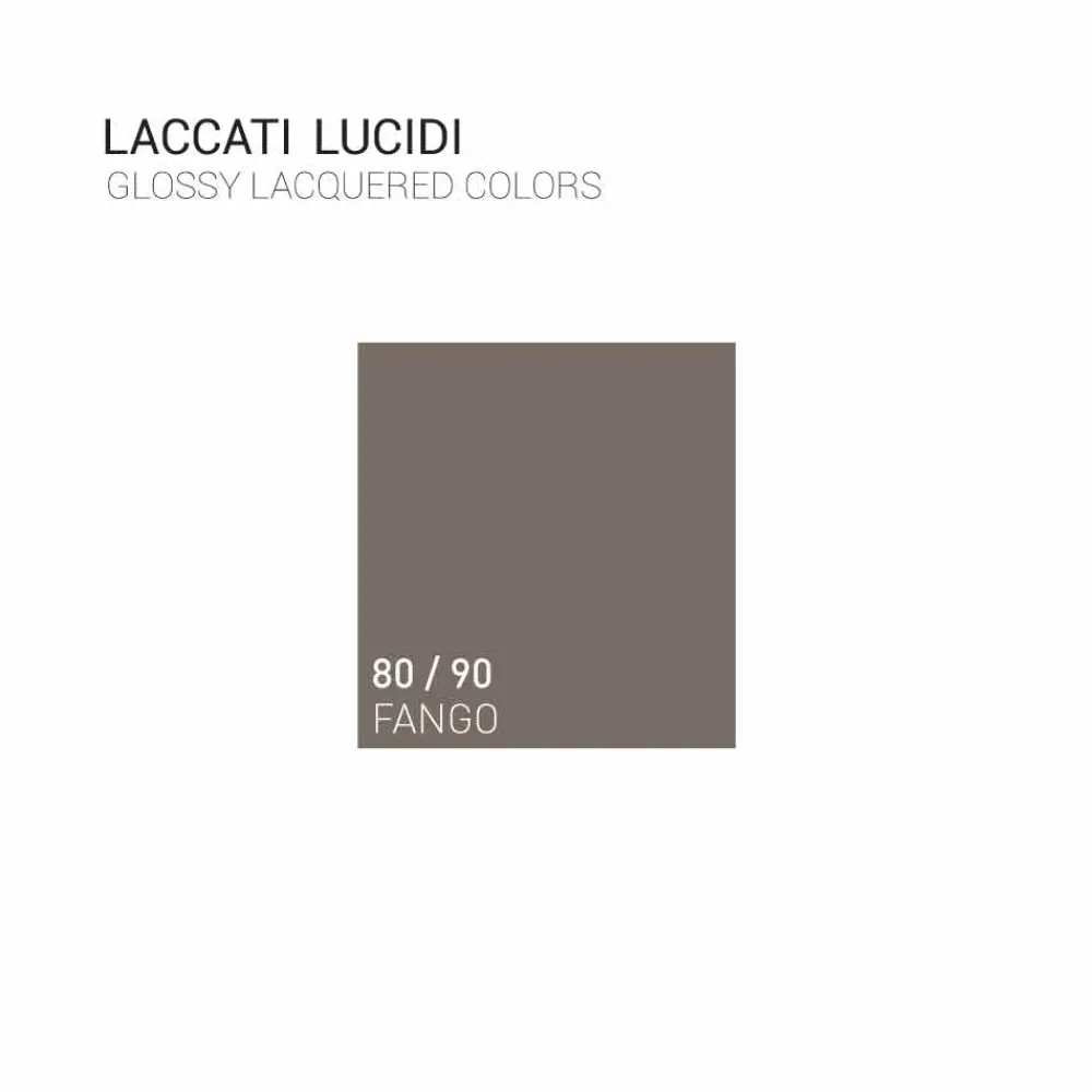 Viadurini Bathroom Badmöbel Hängend-Badezimmerschrank mit integriertem Design Waschbecken Arya, in Italien hergestellt