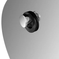 Viadurini Bathroom Badmöbel Stehend-Badezimmerschrank-Komposition mit Spiegel und Zubehör aus Ton - Maryse