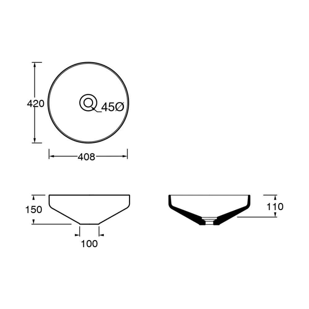 Viadurini Bathroom Badmöbel Stehend-Badezimmerschrank-Komposition mit Waschbecken, Sockel und Spiegel Made in Italy - Hoscar