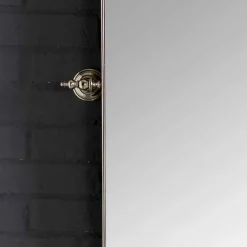 Viadurini Bathroom Badmöbel Stehend-Badezimmer-Set mit Vintage-Doppelkonsole aus weißer Keramik auf einer linearen Struktur