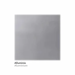 Viadurini Bathroom Badspiegel-Badezimmerspiegel aus Aluminiumimitat mit Hintergrundbeleuchtung Made in Italy - Palau