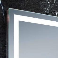 Viadurini Bathroom Badspiegel-Badezimmerspiegel im modernen Design mit LED Paco Beleuchtung