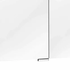 Viadurini Bathroom Badspiegel-Badezimmerspiegel mit 3-türiger Schrankwand mit Innenregalen - Bramo