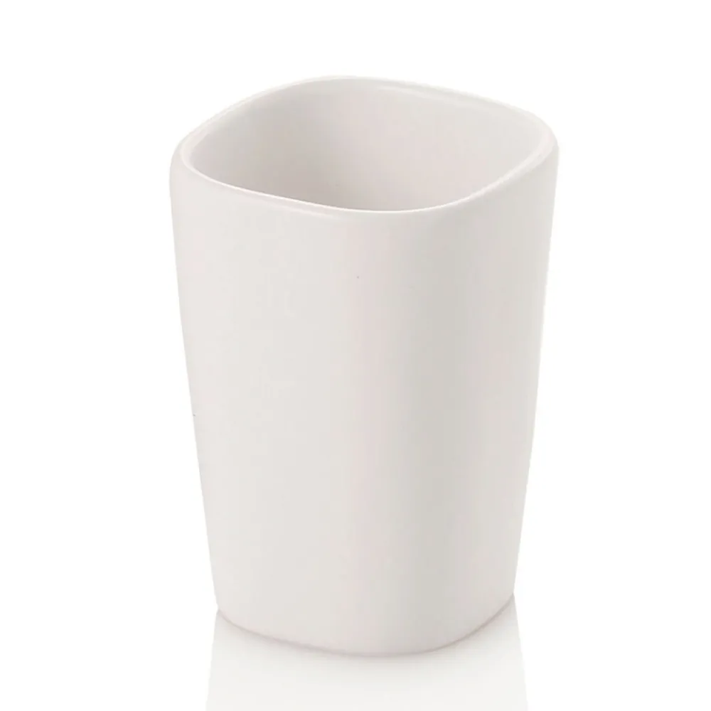 Viadurini Bathroom Badzubehör-Badezimmerzubehör aus Keramik und Nussbaumholz - Costare