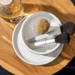 Viadurini Bathroom Badzubehör-Badezimmerzubehör aus Ton mit weißer Innenausstattung Made in Italy - Antonella