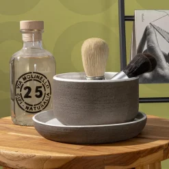 Viadurini Bathroom Badzubehör-Badezimmerzubehör aus Ton mit weißer Innenausstattung Made in Italy - Antonella