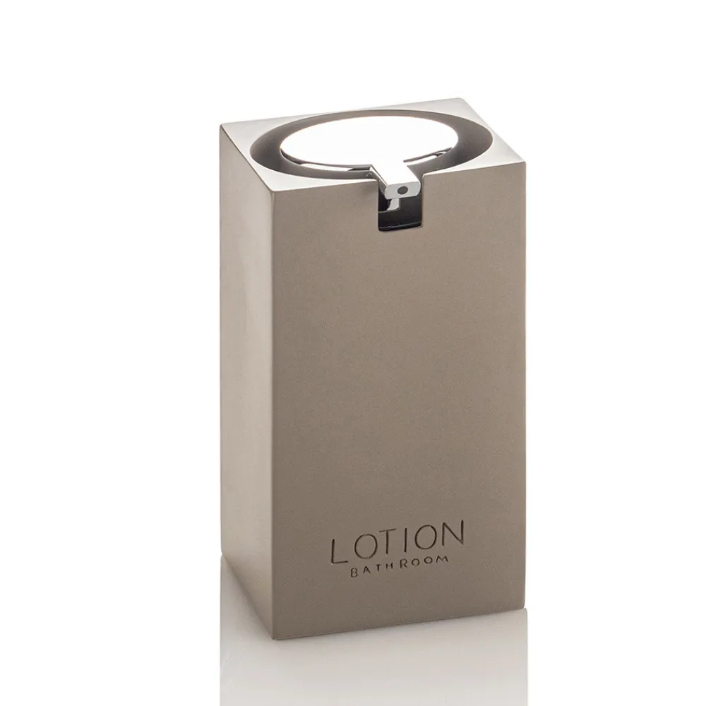 Viadurini Bathroom Badzubehör-Badezimmerzubehör Zusammensetzung aus Polyresin mit verchromten Einsätzen - Freccia