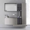 Viadurini Bathroom Badmöbel Hängend-Badezimmerzusammensetzung, moderne italienische Designfederung - Callisi10