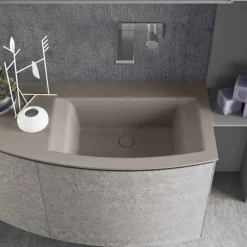 Viadurini Bathroom Badmöbel Hängend-Badezimmerzusammensetzung, moderne italienische Designfederung - Callisi10