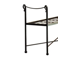 Viadurini Night Design Moderne Wohnzimmerbank-Bank aus Eisenrohr in verschiedenen Ausführungen, hergestellt in Italien – Prag