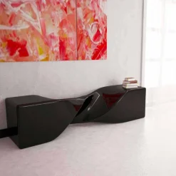 Viadurini Design Moderne Wohnzimmerbank-Bank in modernem Design Bobby Made in Italy