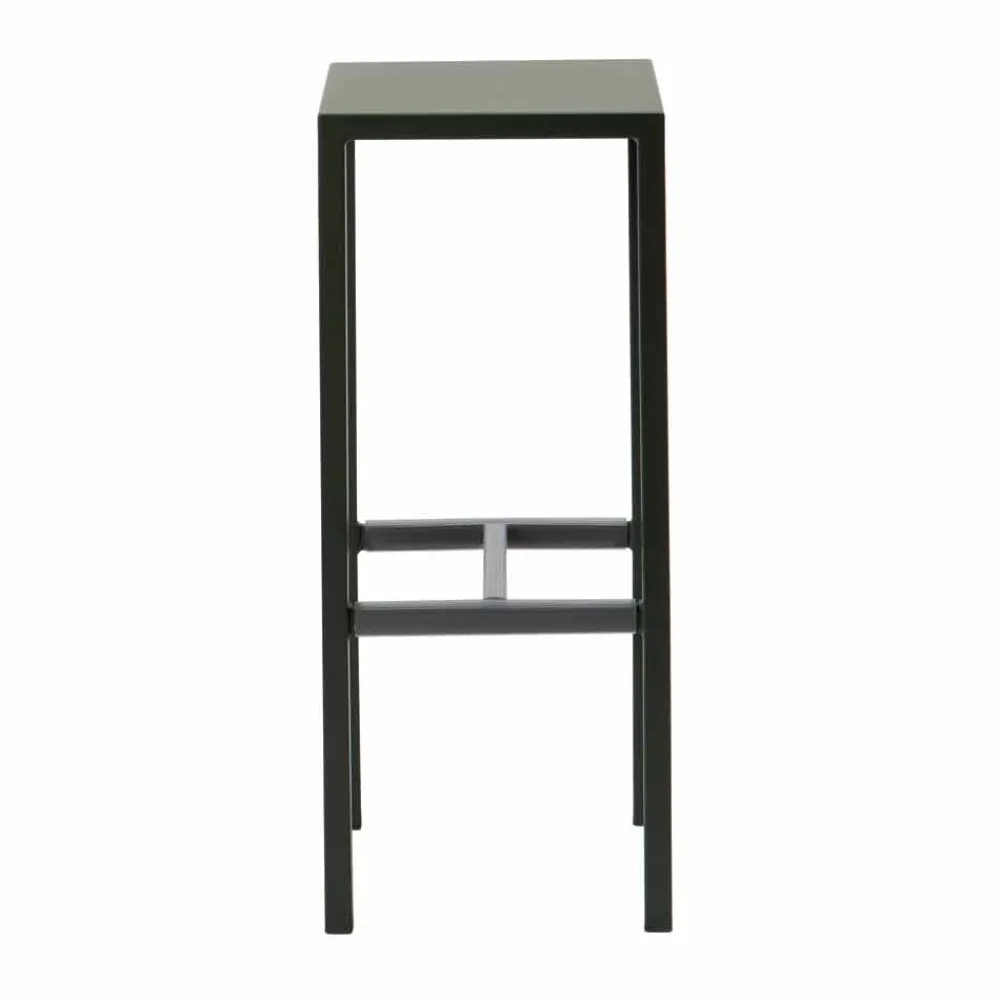 Viadurini in the Garden Outdoor Hocker-Barhocker im Freien aus pulverbeschichtetem Metall Made in Italy - Meone