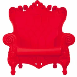 SLIDE Moderne Sessel-Barock-moderner Farbsessel Queen Of Love, hergestellt in Italien