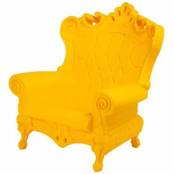 SLIDE Moderne Sessel-Barock-moderner Farbsessel Queen Of Love, hergestellt in Italien