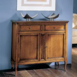 Viadurini Classic Anrichte-Bassano Francia Holz-Sideboard mit 2 Schubladen und 2 Türen, hergestellt in Italien – Galeru