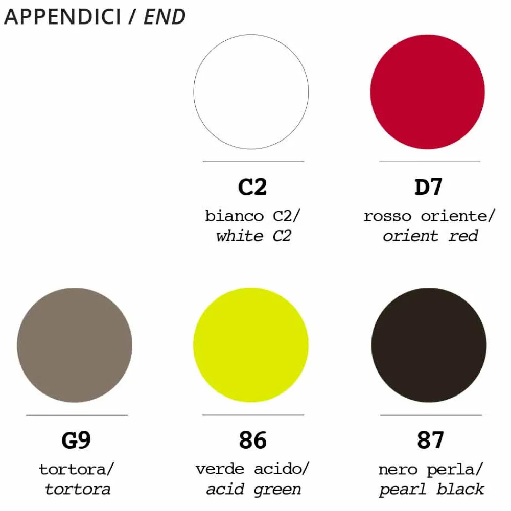 Viadurini Living Garderobenständer-Baummantelständer im Polyethylen-Design Made in Italy - Oldia