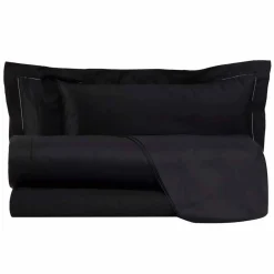 Viadurini Textile Bettlaken-Baumwollsatinplatten für Doppelbett Solid Color - Freesia