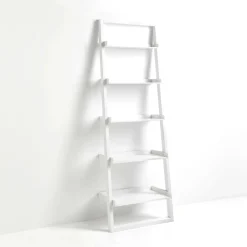 Viadurini Living Moderne Design Bücherregale-Bücherregal aus mattweiß lackiertem MDF mit 5 Regalen – Cadmium