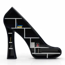 Viadurini Design Moderne Design Bücherregale-Bücherregal aus Solid Surface® in modernem Design Lady Made in Italy