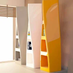 Viadurini Design Moderne Design Bücherregale-Bücherregal aus Solid Surface® in modernem Design Collins