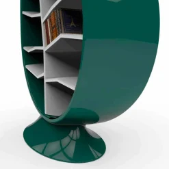 Viadurini Design Moderne Design Bücherregale-Bücherregal aus Solid Surface®  Clorofilla in modernem Design Made in Italy