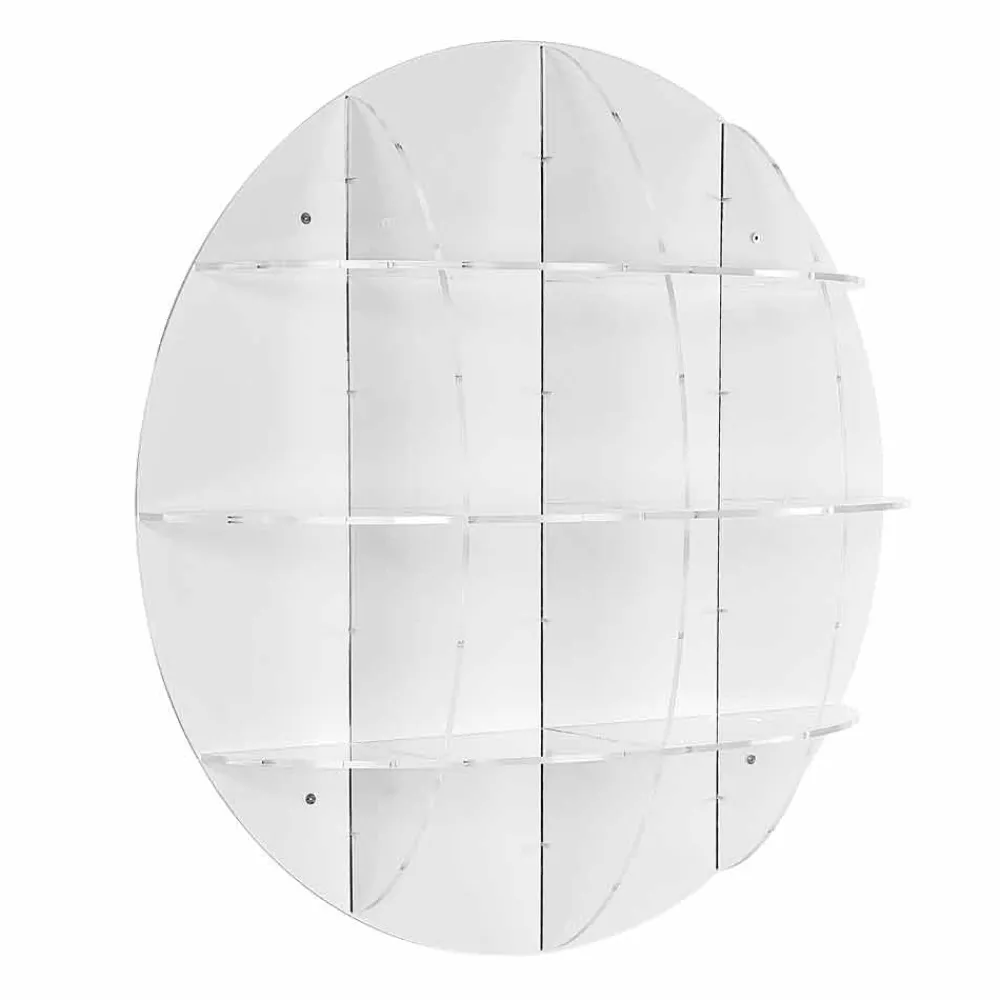 Viadurini Living Moderne Design Bücherregale-Bücherregal aus weißem Bücherregal Gio mit modernem Design, hergestellt in Italien