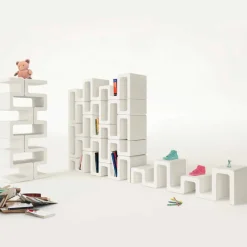 Viadurini Design Moderne Design Bücherregale-Bücherregal modern Sisma Made in Italy