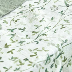 Viadurini Textile Tischdecken-Bedruckte Leinentischdecke mit zarter Pflanzenfantasie Made in Italy - Samt