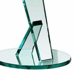 Viadurini Living Moderne Couchtische-Beistelltisch Sofa aus extra klarem Glas Made in Italy - Tarzan