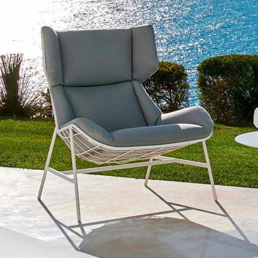Varaschin Metallsessel-Bergere-Gartensessel in modernem Design Summer Set