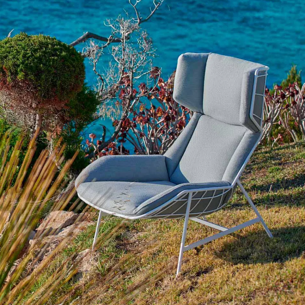 Varaschin Metallsessel-Bergere-Gartensessel in modernem Design Summer Set
