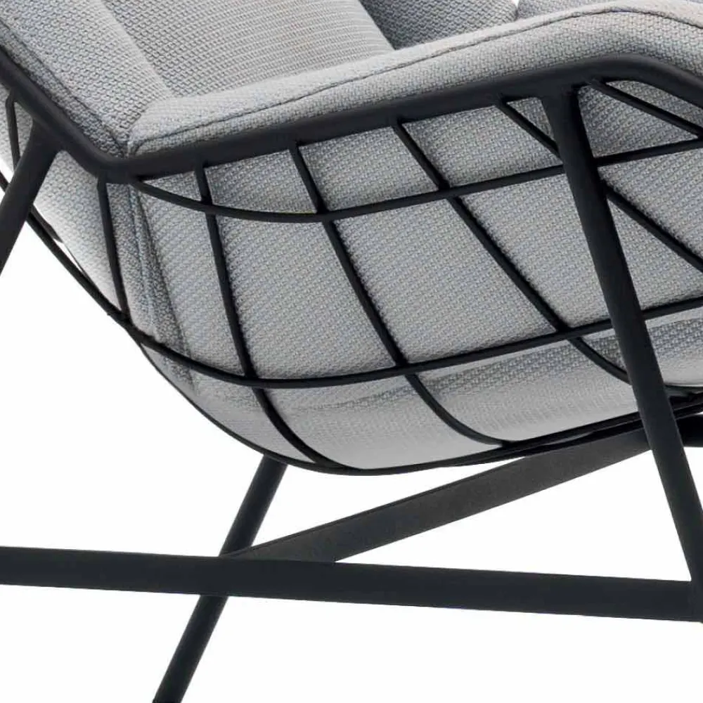 Varaschin Metallsessel-Bergere-Gartensessel in modernem Design Summer Set