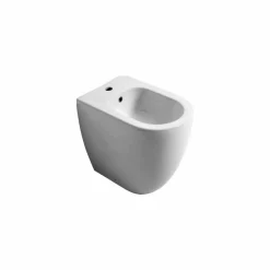 Viadurini Bathroom Bidet-Bidet aus Keramik modernes Design Shine Square Open Rimless H50 cm