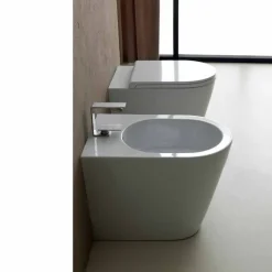 Viadurini Bathroom Bidet-Bidet aus Keramik 57x37 modernes Design Sun, made in Italy