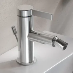 Viadurini Bathroom Bidetarmaturen-Bidet-Einhebelmischer klassisches Design Messing verchromt - artemisia