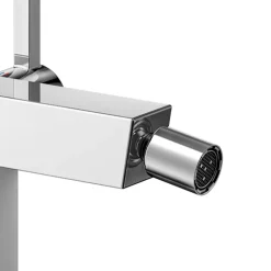 Viadurini Bathroom Bidetarmaturen-Bidet-Einhebelmischer mit Ablaufgarnitur aus verchromtem Messing - Erik