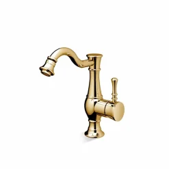 Viadurini Taps Bidetarmaturen-Bidetmischer mit hohem Schwenkauslauf Made in Italy - Neno